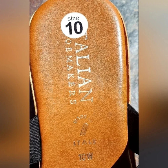 Italian Shoemaker Women's Espadrilles Wedge Sandals - Picture 2 of 10